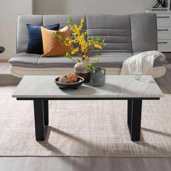 Neve marble coffee table discount